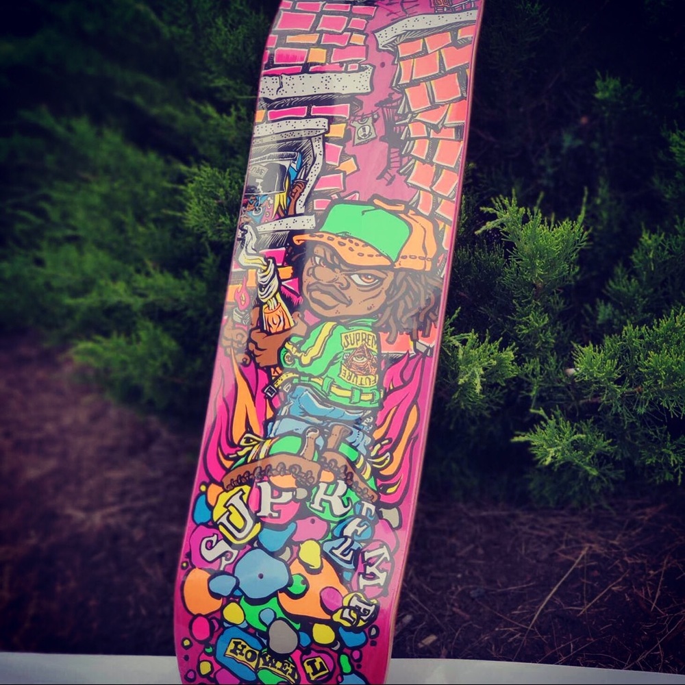 Supreme Molotov Kid Skateboard Deck